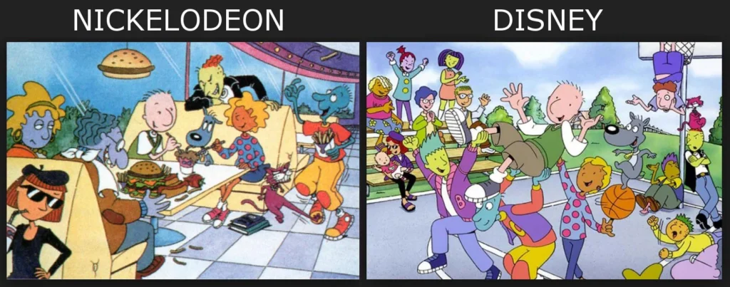 3-1-1024x403 As Diferenças Entre Doug da Nickelodeon e a Versão da Disney